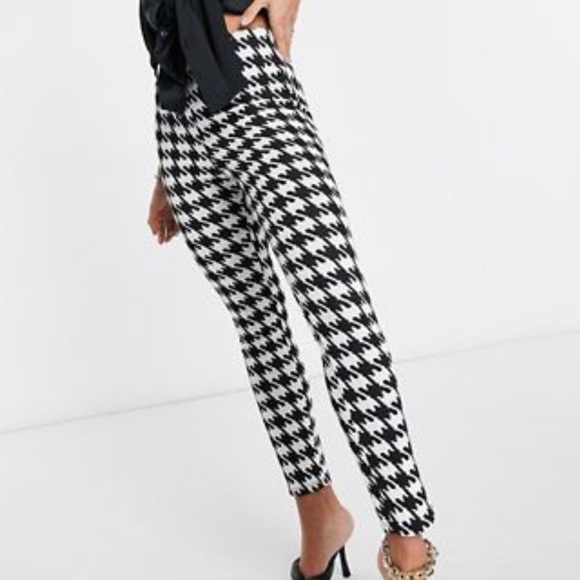 ASOS HOUNDSTOOTH set blazer and pants - Picture 2 of 2